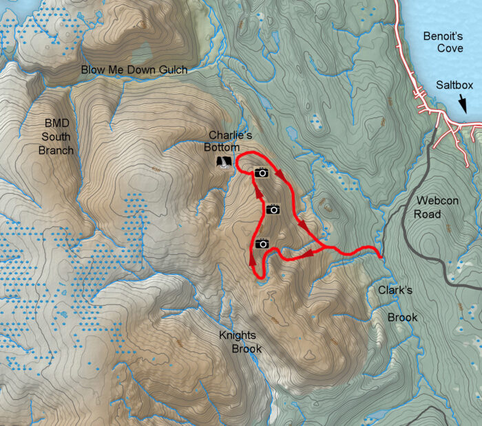 BMDE Trek 1C Map