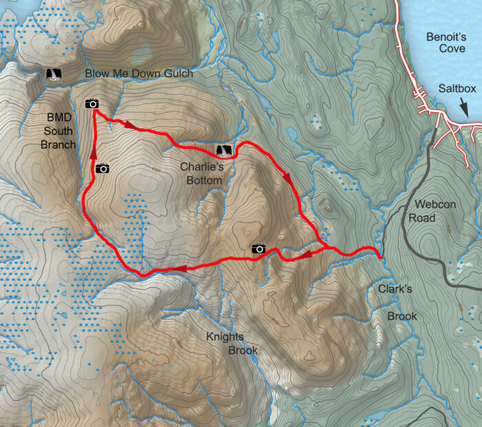 BMDE Trek 2A Map