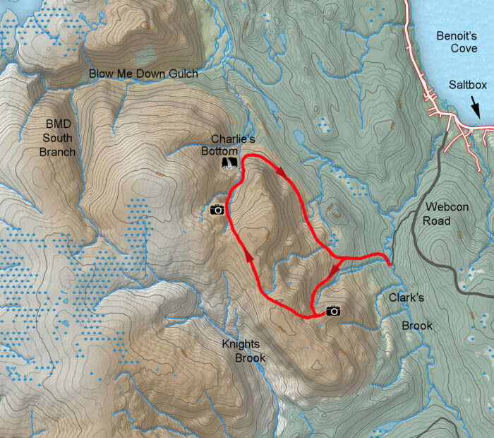 BMDE Trek 1D Map