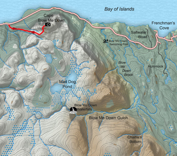 BMDN Trek 1A Map